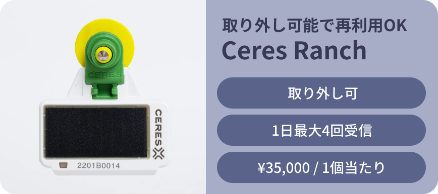 取り外し可能で再利用OK Ceres Ranch